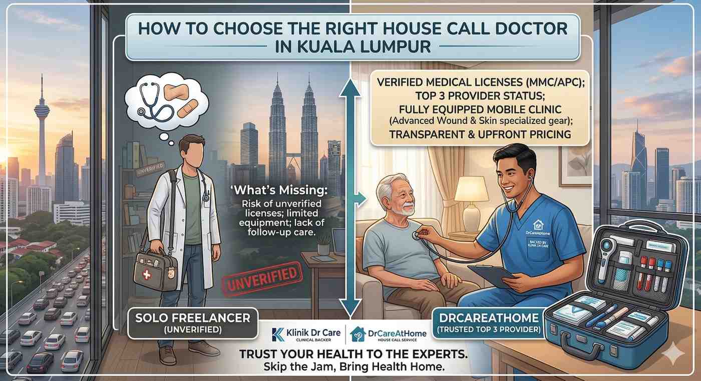 How to Choose the Right House Call Doctor in Kuala Lumpur