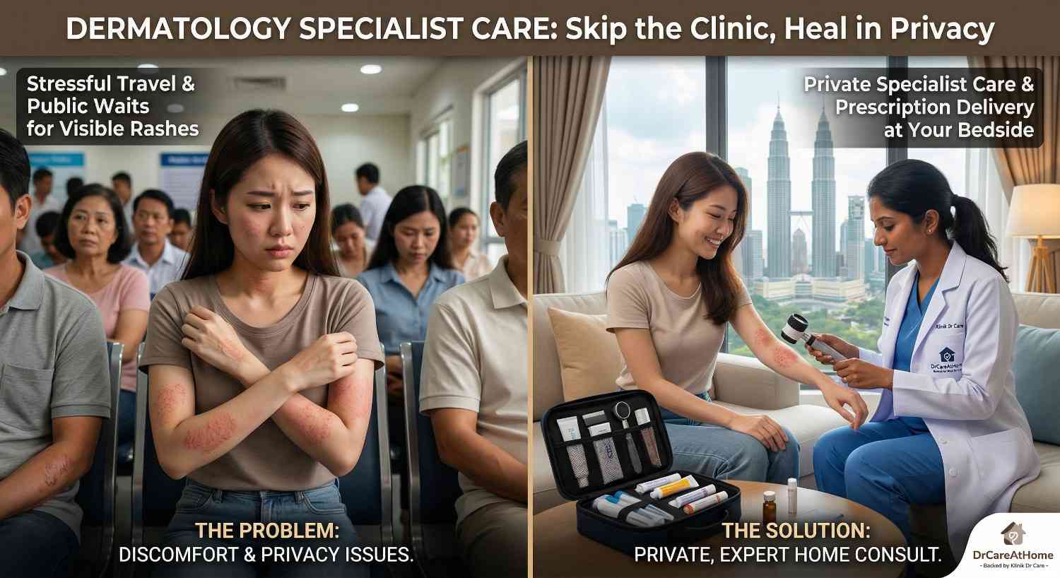 Dealing with Severe Rashes or Eczema? Get Specialist-Level Skin Care at Home